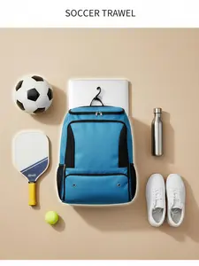 NEW Soccer Travel Backpack with Independent Shoe Compartment, Pickleball Paddle Tennis Bag, Laptop Backpack