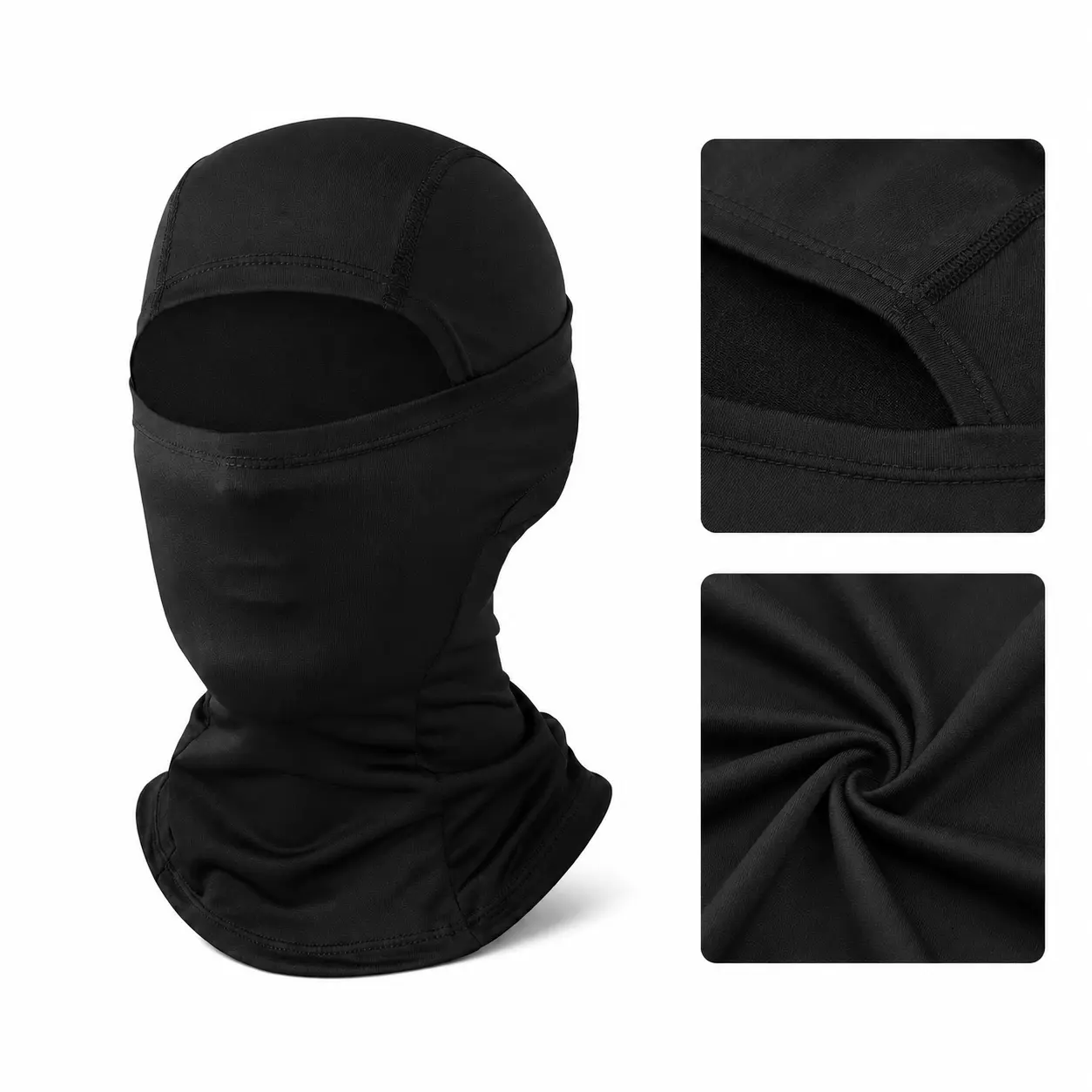 Unisex 2-Pack Balaclava Ski Mask, Fashionable Breathable UV Sun Protection Headwear, Motorcycle Helmet Liner for Outdoor Sports (Cycling, Running)