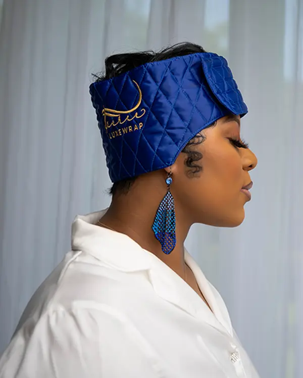 Royalty Blue Fearce LuxeWrap™ Headwrap Royalty Blue Fearce LuxeWrap™ Headwrap