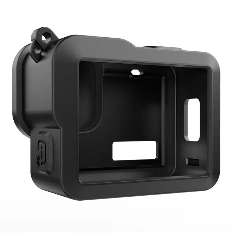 PULUZ Silicone Sports Action Camera Case with Lens Cover & Lanyard & Side Cover, Camera Protective Case, Camera Accessories for GoPro HERO 2024