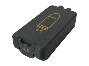 Ammo Case 3D Printed 45ACP 50 Rounds Compact Shooting Range Backpack for Tactical Storage and Transport