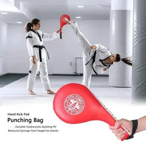 1 Taekwondo kick mat, martial arts boxing training equipment, used for Karate side kick practice, durable children's and adult home gym training accessories.