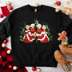 Vintage White Christmas Sweatshirt