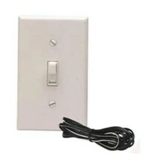 15 ft. Wired Wall Switch with Wire & Wall Plate