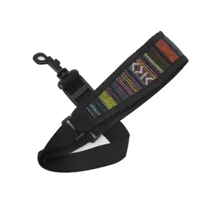Saxophone Neck Strap High Elastic Comfortable Sax Strap Ethnic Style for Adult Practice Performance and Long Time Playing
