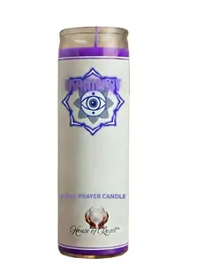 Manifestation Prayer Candle (Fixed) for Manifesting Your Highest Desires | House of Rozel