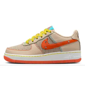 [IB7725-126] GRADE SCHOOL NIKE AIR FORCE 1 LE BG 'D.I.Y. DIORAMA'