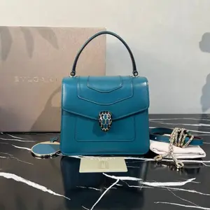 Pre-owned Bvlgari Leather Shoulder Bags 7.8'' R3919 Shoulder Bag C8354914003 0226 T1 Rina