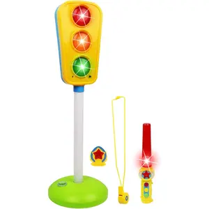 Traffic Light Toy for Kids Suitable for Cars and Bikes With Lights and Sounds