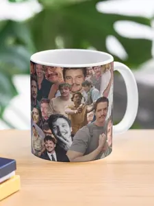 Pedro Pascal collage for mug Coffee Mug