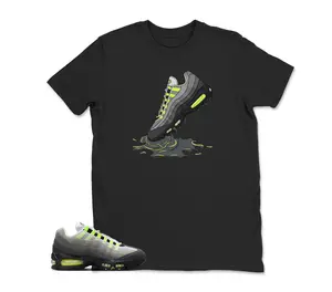 Air Max 95 Big Bubble Neon Yellow Black Cool Grey 2026 OG T Shirt Match Dripping Shoe , Best Gift,AJ10s,Adults & Kid, Hoodie, Sweatshirt