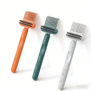 2-Pack Dual-Tool Cleaner Set – 2-in-1 Mini Rake & High-Hardness Brush for Hair Removal, Dust & Grease – Versatile Cleaning Tool for Combs, Hairbrushes & Styling Tools – Portable, Reusable with Anti-Slip Grip