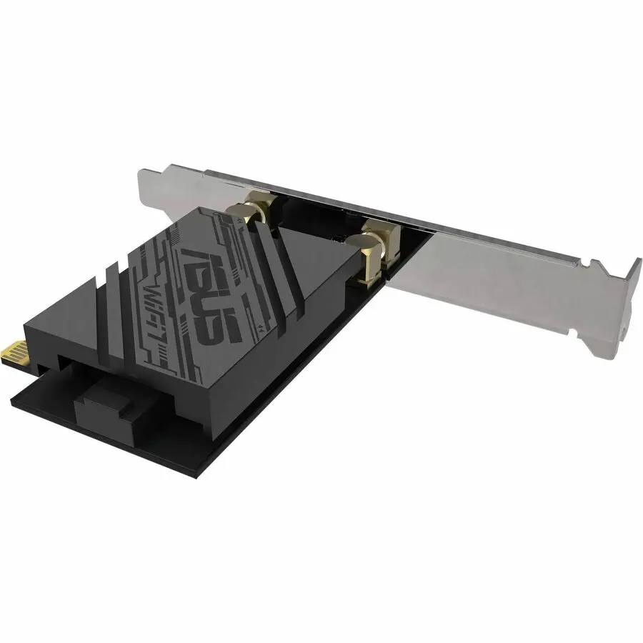 Asus PCE-BE90BT IEEE 802.11be Bluetooth 5.4 Tri Band Wi-Fi/Bluetooth Combo Adapter for Router, Desktop Computer