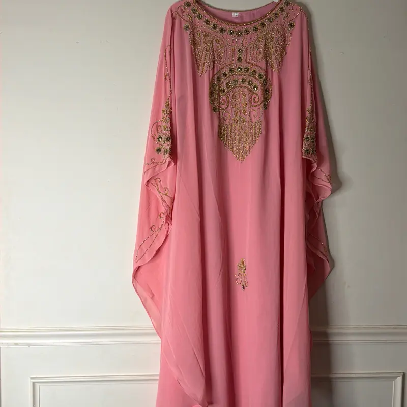 Lady's Formal Long Bubu Gown - Chic Design, Premium Fabric, Formal Wear for Special Occasions