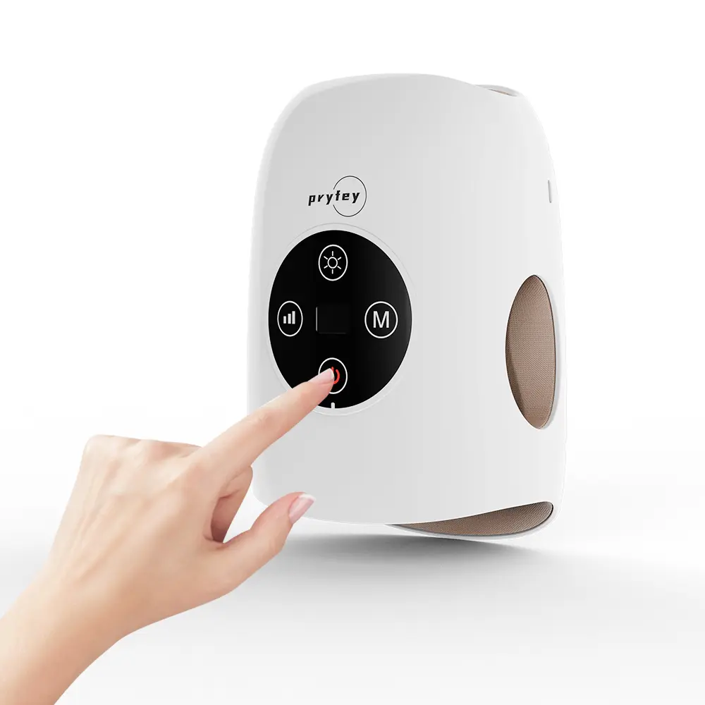 Portable Hand Massager - Cordless Rechargeable Therapy Device with 9 Modes, 9 Intensities, Comfort Heat for Pain Relief - Multi-Mode, Heat Therapy, Rechargeable Batteries Massage Device Ideal Gift for Adults (Great for Black Friday, Christmas), Multi-Mode