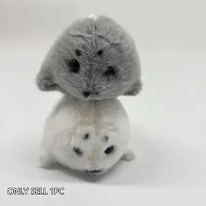 Cute Baby Seal Plush Toy, Soft Stuffed, Cartoon Ocean Animal Decor, Educational Soft Toy for Kids' Room, Birthday, New Year, Valentine's Day Gift