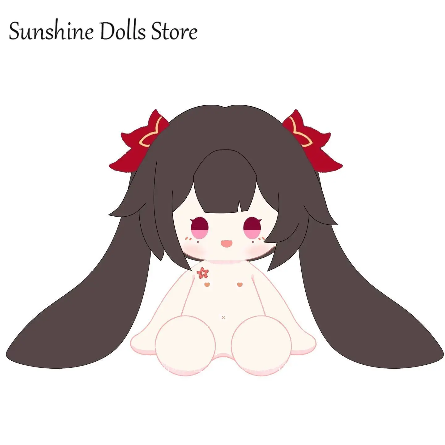 Honkai: Star Rail Anime Mydei Argenti Phainon Sitting Posture Figure Plush Doll Body Dress Up Plushie 40cm Pillow Toy Xmas Gift