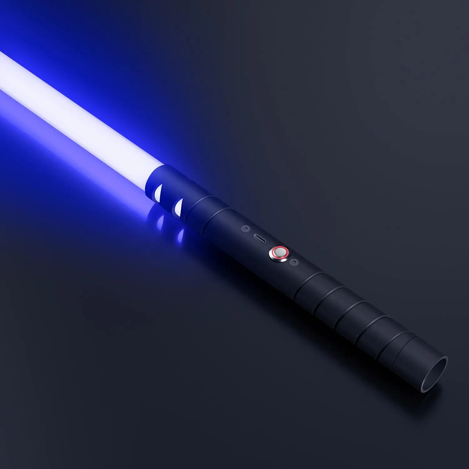 Unisex 2-in-1 Joinable RGB Dueling Light Sword Kit - Solid Aluminum Hilt, Built-in 15 Color-Changing Modes, 39" Durable PC Blade, USB-Charging Toy Saber for Cosplay & Gifting