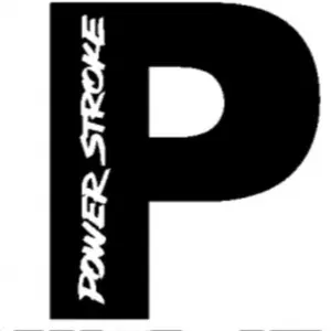 PowerStroke P Sticker decal
