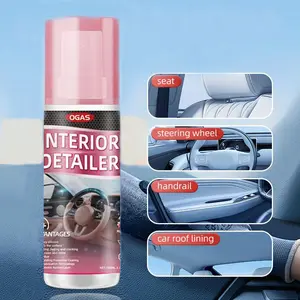Polishing Cleaner Car Interior, 2026 Upgrade Car Interior Cleaner Spray, All Purpose Car Interior Detailer Cleaner for Dashboards, Seats, Leather, Plastic