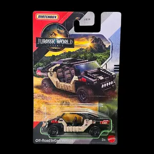 2025 Matchbox Jurassic World Rebirth - OFF ROAD Diecast Metal Car Diecast Collectible