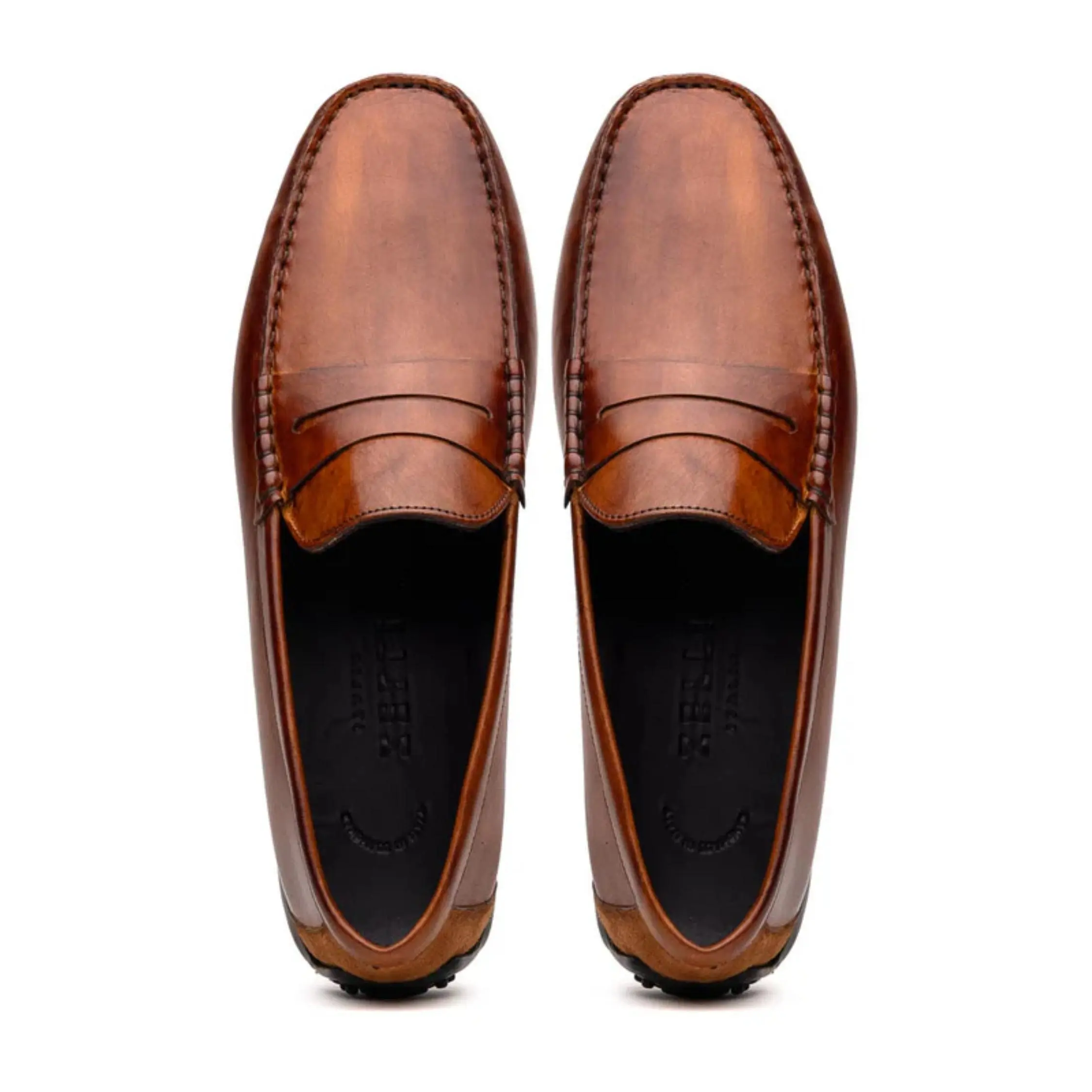Zelli Monza Italian Hand Finish Calfskin Driving Loafer