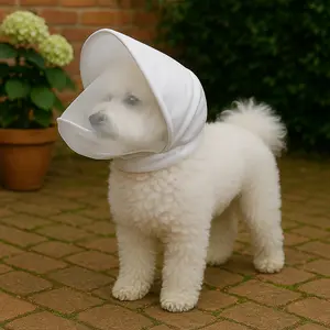 New dog muzzle to prevent eating and biting, breathable mouth cover for small and medium-sized dogs, anti-licking and anti-barking device