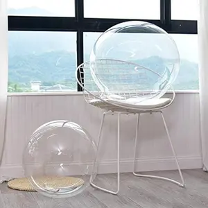 Clear Balloons Large, 10 Pcs Wide Neck Pre-Stretched, Big Giant Transparent Bubble Balloons, Crystal Clear Bobo Balloons for Party Decoration, Balloon Arch Decoration, Balloon Party Supplies