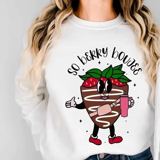 So Berry Boujee Sweatshirt
