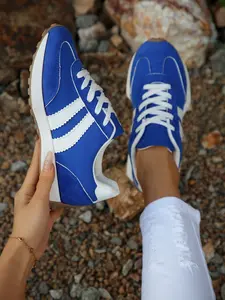 Women's Vintage Tennis Shoes, Comfortable Breathable Casual Sports Sneakers, Classic Versatile Dad Shoes for Outdoor Sports and Daily Exercise