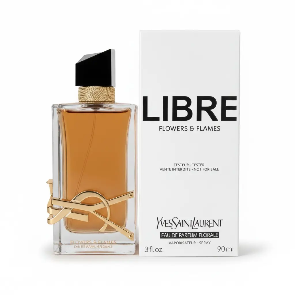YSL Yves Saint Laurent Libre Flowers and Flame Eau de Parfum for Women (Tester box)