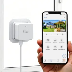 Cloud Fox Window Camera – AI Indoor Cam with Full-Color Night Vision, Human Detection & 24/7 Recording. Easy Setup & Portable. Perfect for Home Security, Yard & Fish Tank.