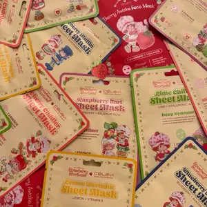 Celavi Strawberry Shortcake Facial Sheet Mask