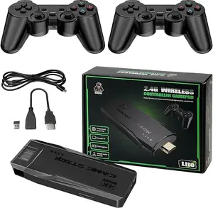 2025 M8  Newest 20000+ Games Retro Game Console Video Gaming: HDMI 4K Mini NES Classic Edition Game Stick Emulator with 2.4G Wireless Controllers, Plug and Play Video Games for TV 4k  hd Wireless Retro