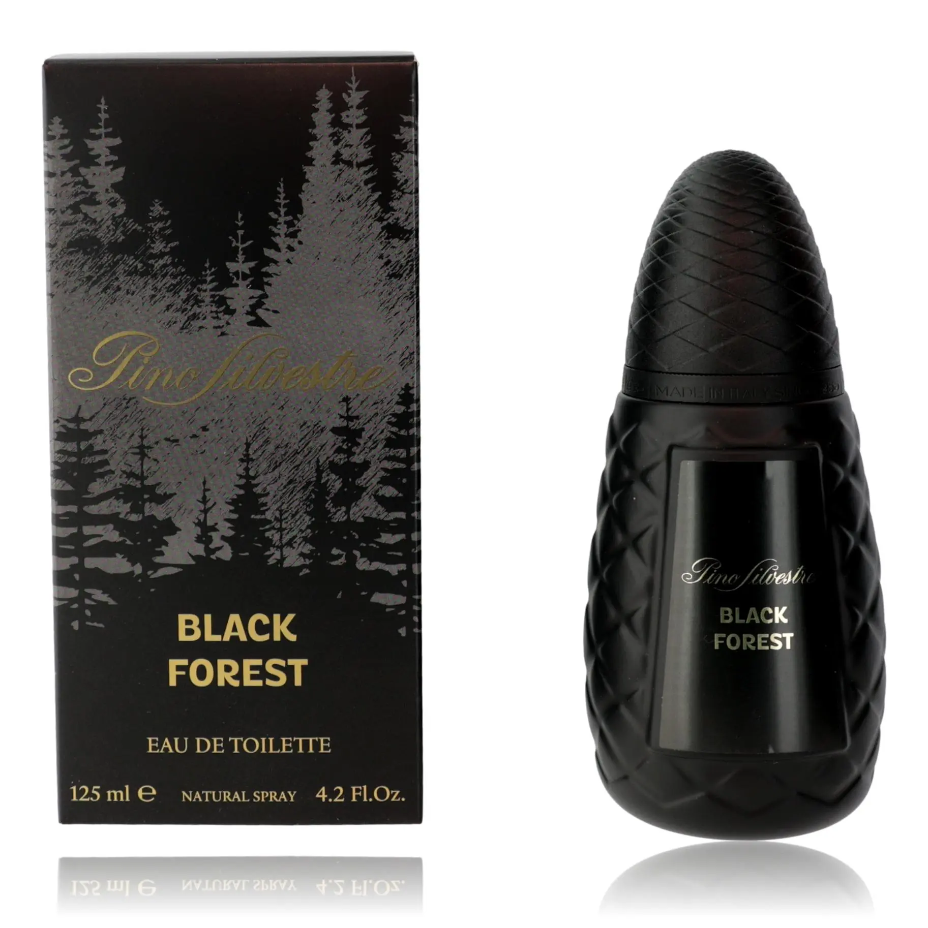 Pino Silvestre Black Forest by Pino, Eau de Toilette (EDT) Spray for Men, Aromatic Men's Fragrance, 4.2 fl oz / 125 ml, See Product Packaging For Full Ingredient List