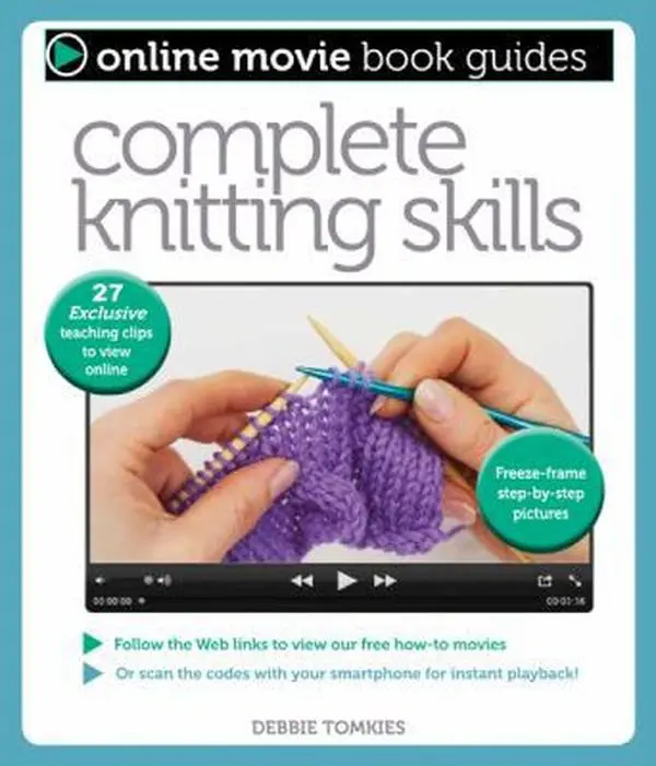 USED Book - Complete Knitting Skills by Debbie Tomkies (Paperback) - english