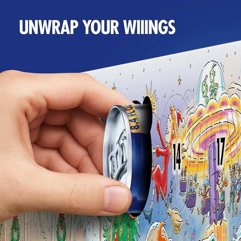 Red Bull Energy Drink Variety 2025 Advent Calendar Pack, with 80mg Caffeine, Taurine & B Vitamins, 8.4 fl. oz. - 24 Cans