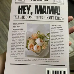 Product Review of Hey, Mama! Tell Me Something I Don't Know Journal - Keepsake Journal Gift Book with Fun & Engaging Questions - A Gift For Mom by LARKINROAD from a**2
