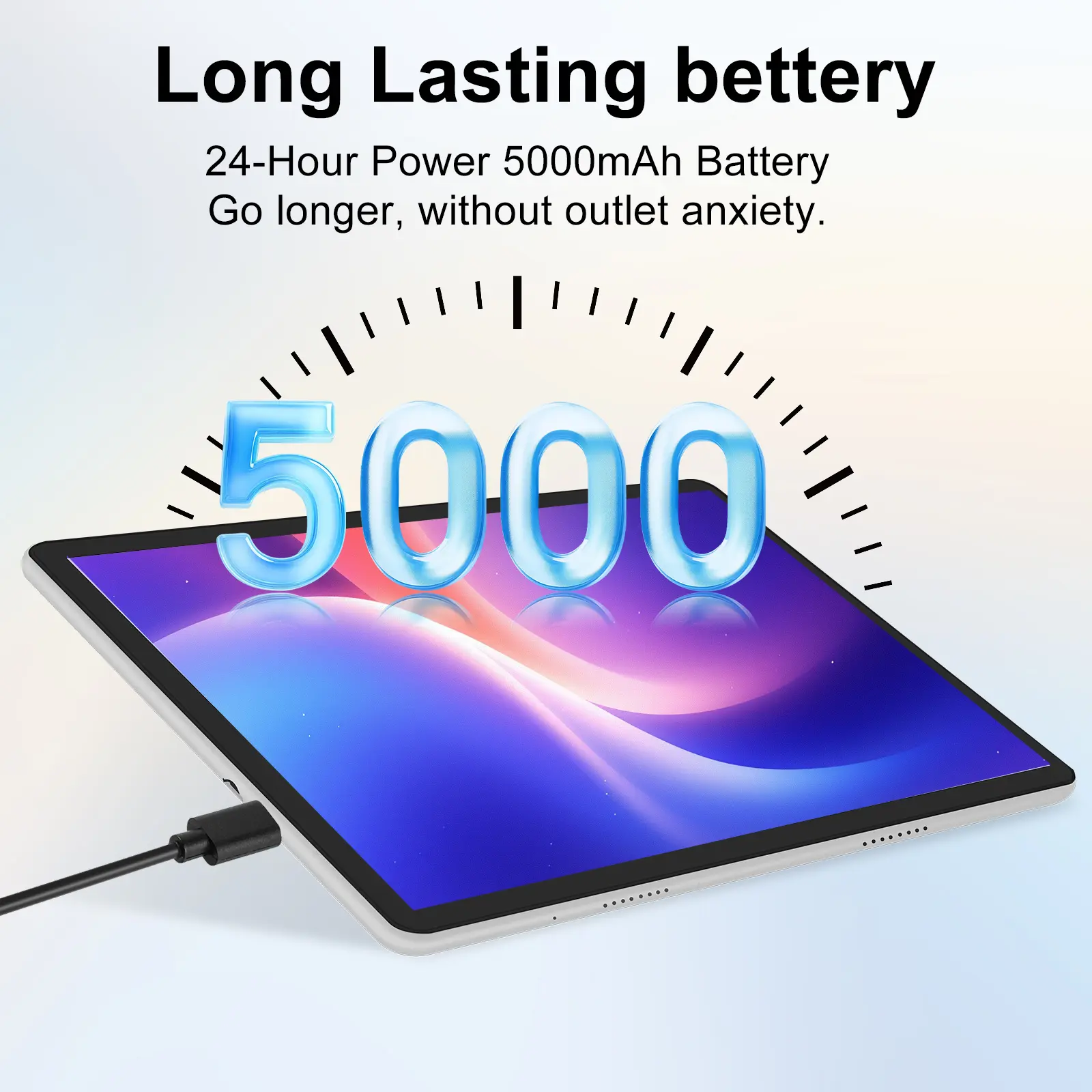 Crelander W30 10.1 Inch Android 15 Tablet PC 12GB+128GB 13MP