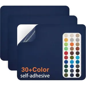 Canvas Repair Patch 9×11 Inch 3Pcs Waterproof Self-Adhesive Fabric Repair Patch for Tents,Boat Cover,Pop Up Canopy,Patio,Bags,Car Seats,Sofas,Furniture Cover