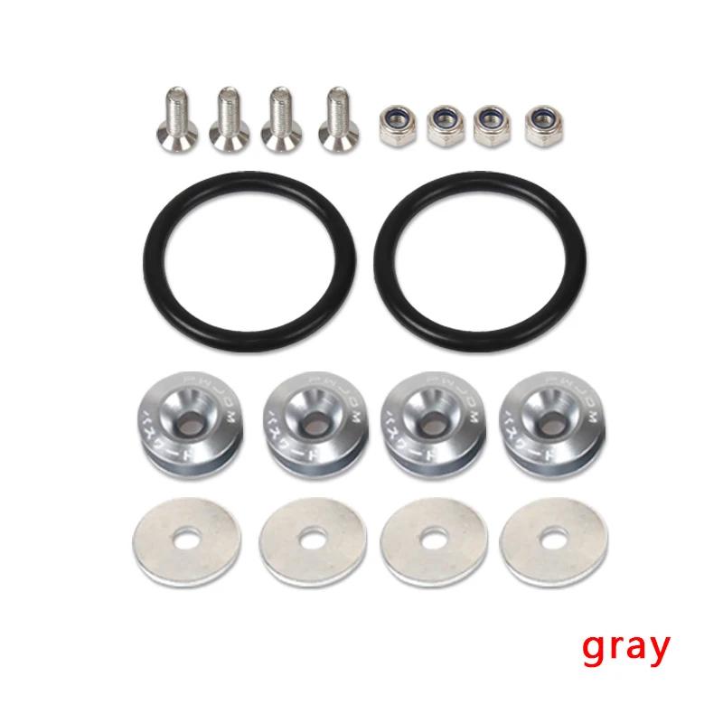 Aluminum Quick Release Fasteners For Front Bumper Rear Bumper Hatch Cover Surround Fixing Buckle Aluminum Quick Release Fasteners For Front Bumper Rear Bumper Hatch Cover Surround Fixing Buckle