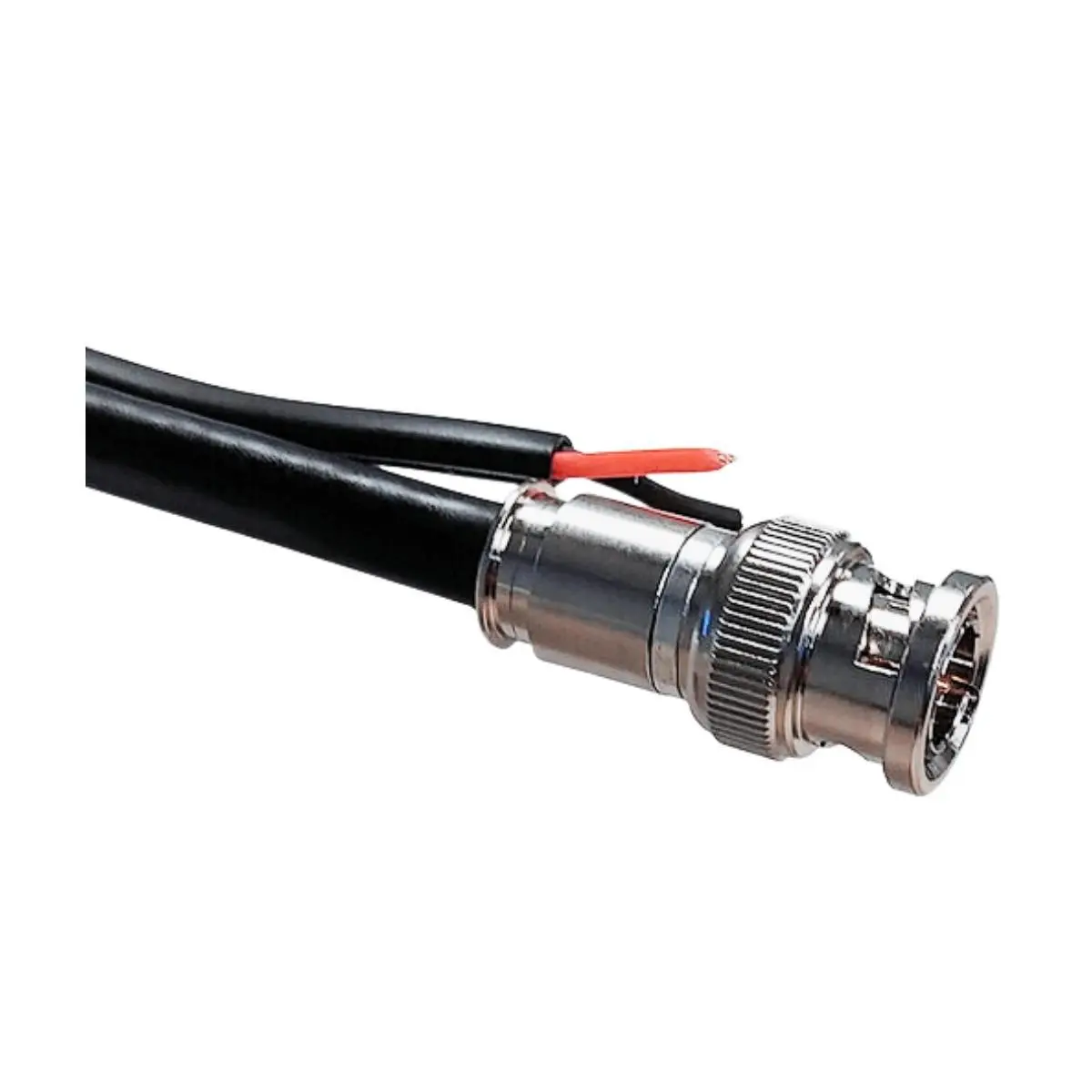 BZB GEAR 50' 3G-SDI Shielded Coaxial Siamese Cable with BNC Connectors, 75 Ohms