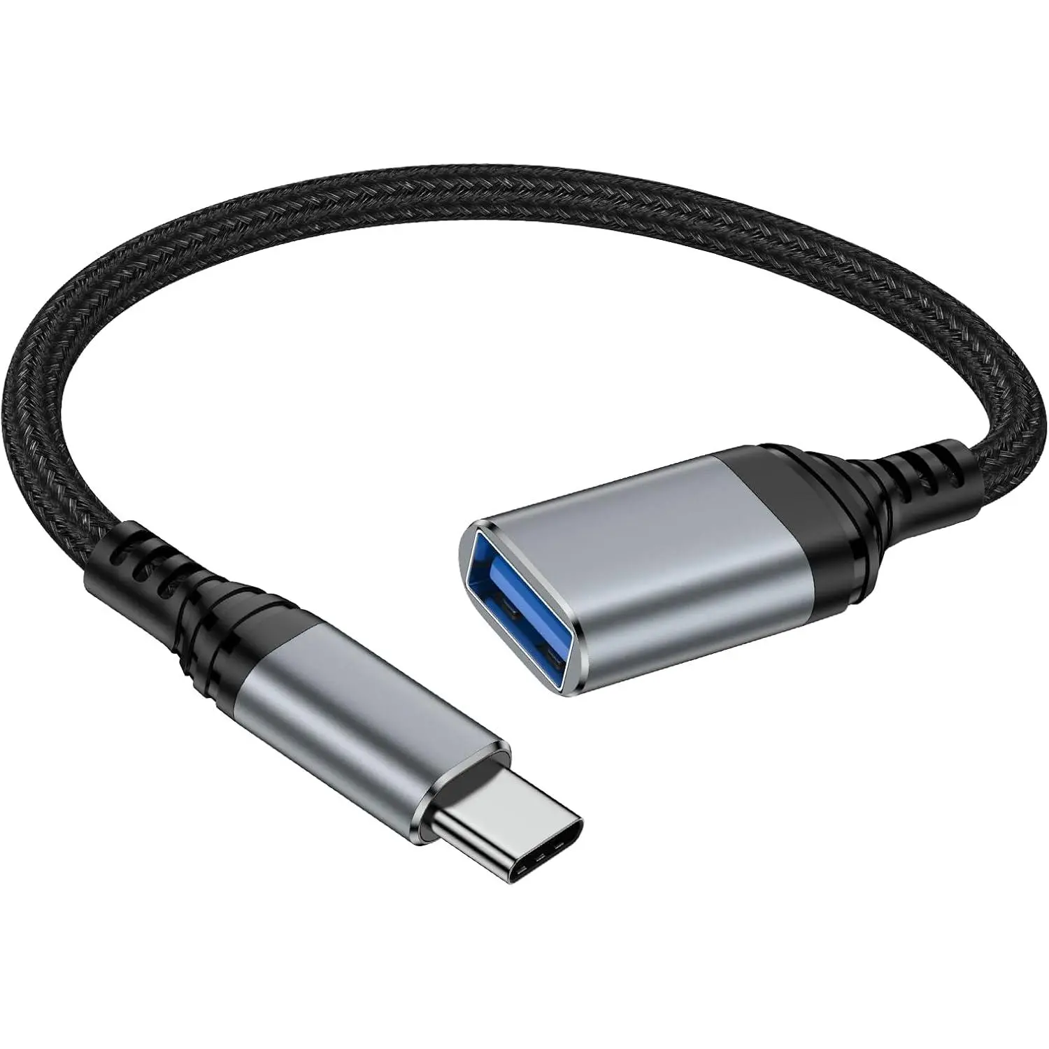 USB C to USB Adapter - 5Gbps OTG Adapter USB3.0 for Android - USBA Female to USBC Male Adapter, Dongle Type C OTG  Converter Support Camera, Card Reader, USB Flash Drive, External/MIDI Keyboard