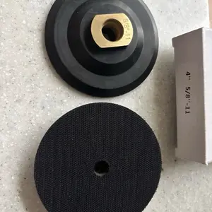 4”Inch 5/8-11 Rubber Backer Pad for polishing