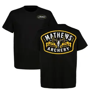 Mathews Archery ESTD 1992 Logo T-shirt, Gift for Archery Hunting Lovers, Archery Tactical Gear, Unisex Short Sleeve Casual 100% Cotton