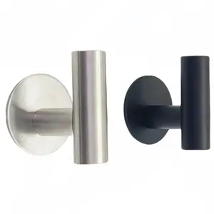 304 stainless steel towel rack, home clothes hook, towel ring, bathroom towel storage rack, wall mounted, no drilling required