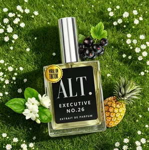 ALT. FRAGRANCES Executive No. 26 Extrait de Parfum – Inspired by Creed Aventus, Premium Men’s Woody Fruity Fragrance with Bergamot, Pineapple & Oakmoss, Long-Lasting Scent, 60ml