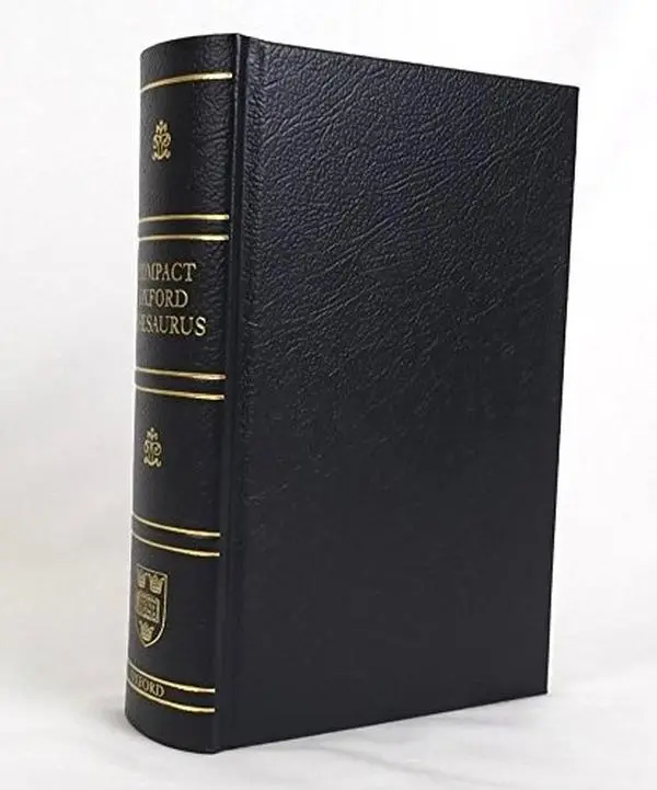 Used Good Like New Hard Cover Oxford Compact Thesaurus 3rd Edition Revised 2008 - Edited by Maurice Waite, English Language Book for Composing an Essay, Includes Examples, Opposites And Related Terms Clearly Marked