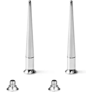 14G 12G 10G 8G 6G 4G 2G 0G 00G Ear Gauges Stretching Kit 316L Surgical Steel Screw Fit Ear Tunnels Tapers Insertion Pin for Ear Septum Nipple Tongue Stretching Tools