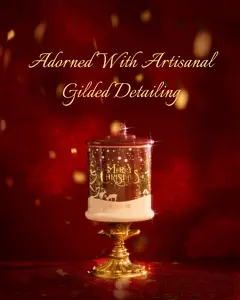 Baked Apple Pie Candle  - Smells Like Christmas Morning! - 75H Long Lasting Soy Wax